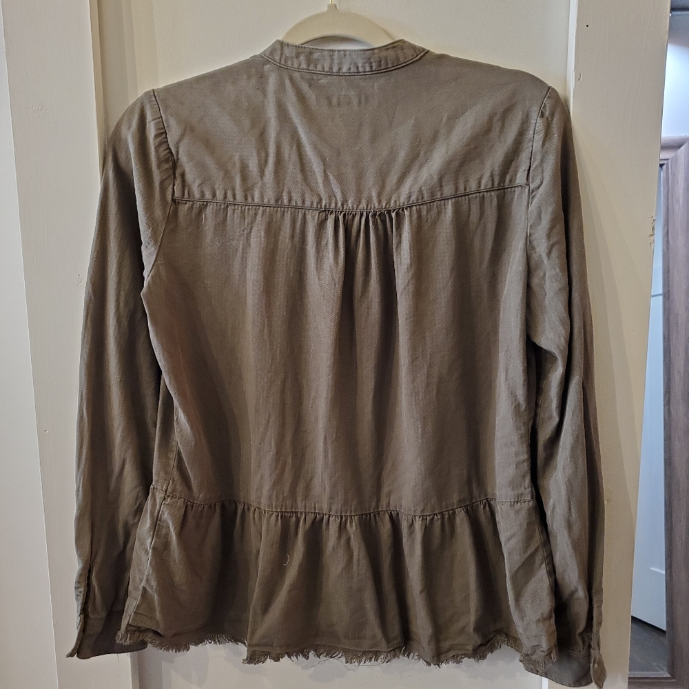 Harper Xs Button Down Blouse - image 4